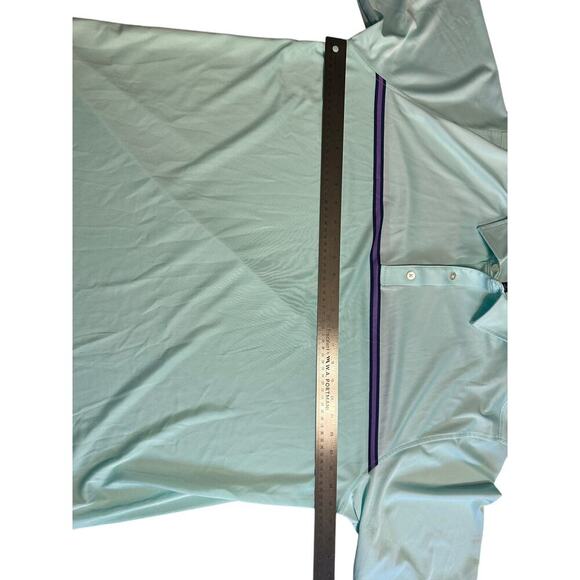 FootJoy Mens XXL Striped Short Sleeve Polo - Picture 7 of 7